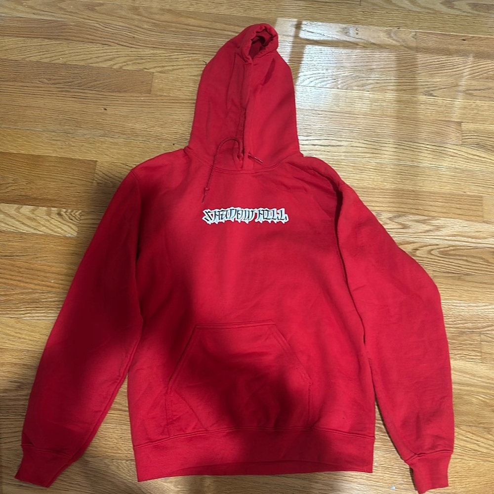 red shadow hill hoodie XS